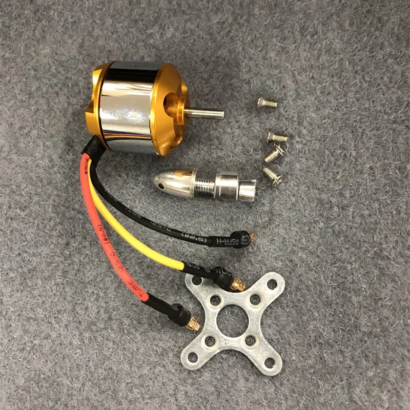1 sztuk A2212 bezszczotkowy silnik 930KV 1000/1400/1800/2200/2450/2700KV dla zdalnie sterowanego samolotu samolot multi-copter bezszczotkowy silnik Outrunner — zdjęcie 2
