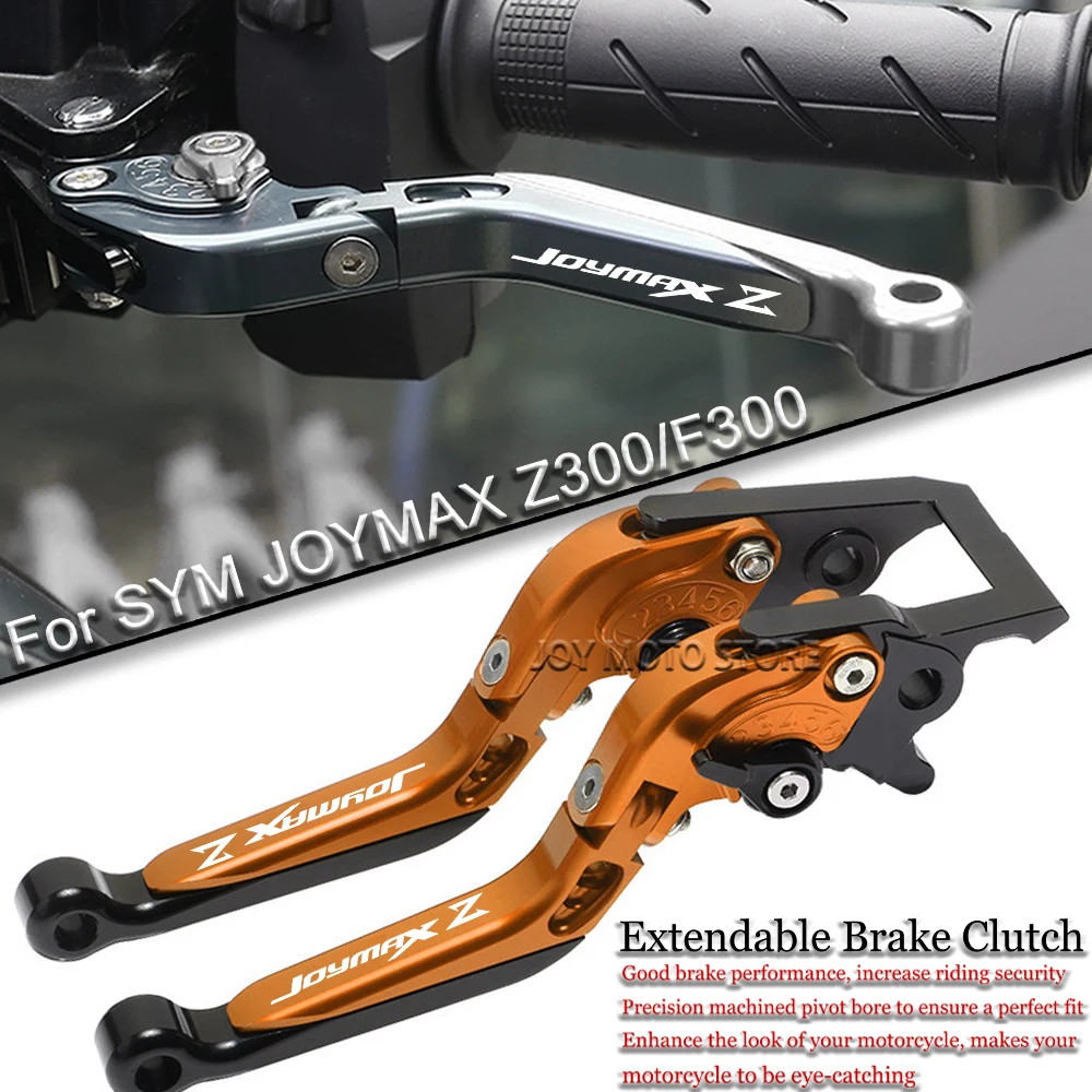 

For SYM joymax z300 f300 Motorcycle Accessories CNC Clutch Lever Brake Lever Set Adjustable Folding Handle Levers