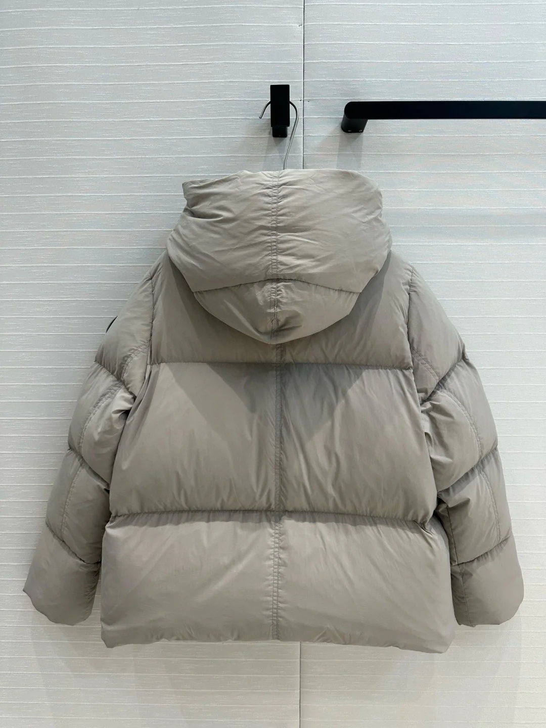 الشتاء فضفاض الصلبة جيب مبطن سترة قطن الإناث سماكة مقنعين أسفل سترة المرأة الدافئة الأبيض بطة أسفل باركر أبلى #2