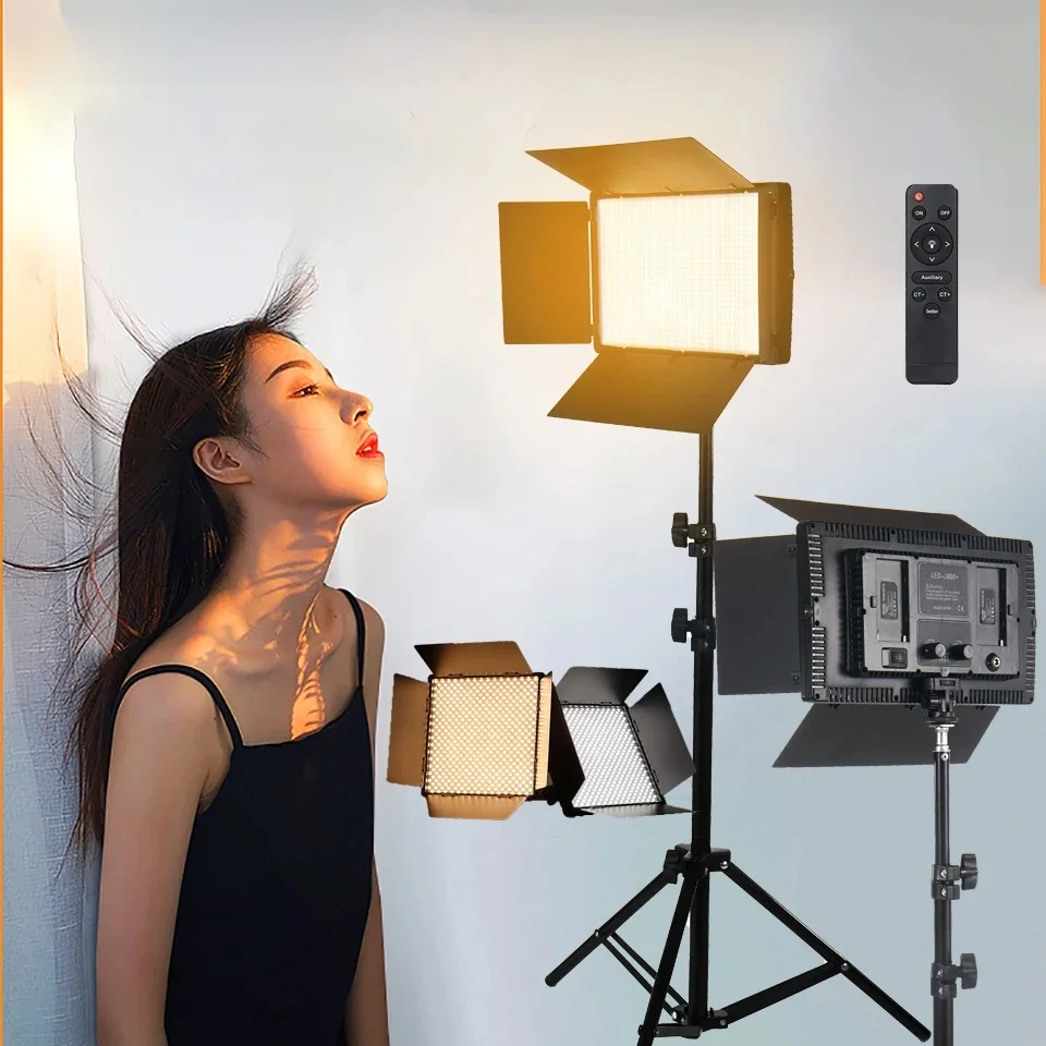 LED Fotostudio Licht Voor Youbute Game Live Video Verlichting Op Camera 40 W/50 W Draagbare Video-opname fotografie Panel Lamp - afbeelding 2