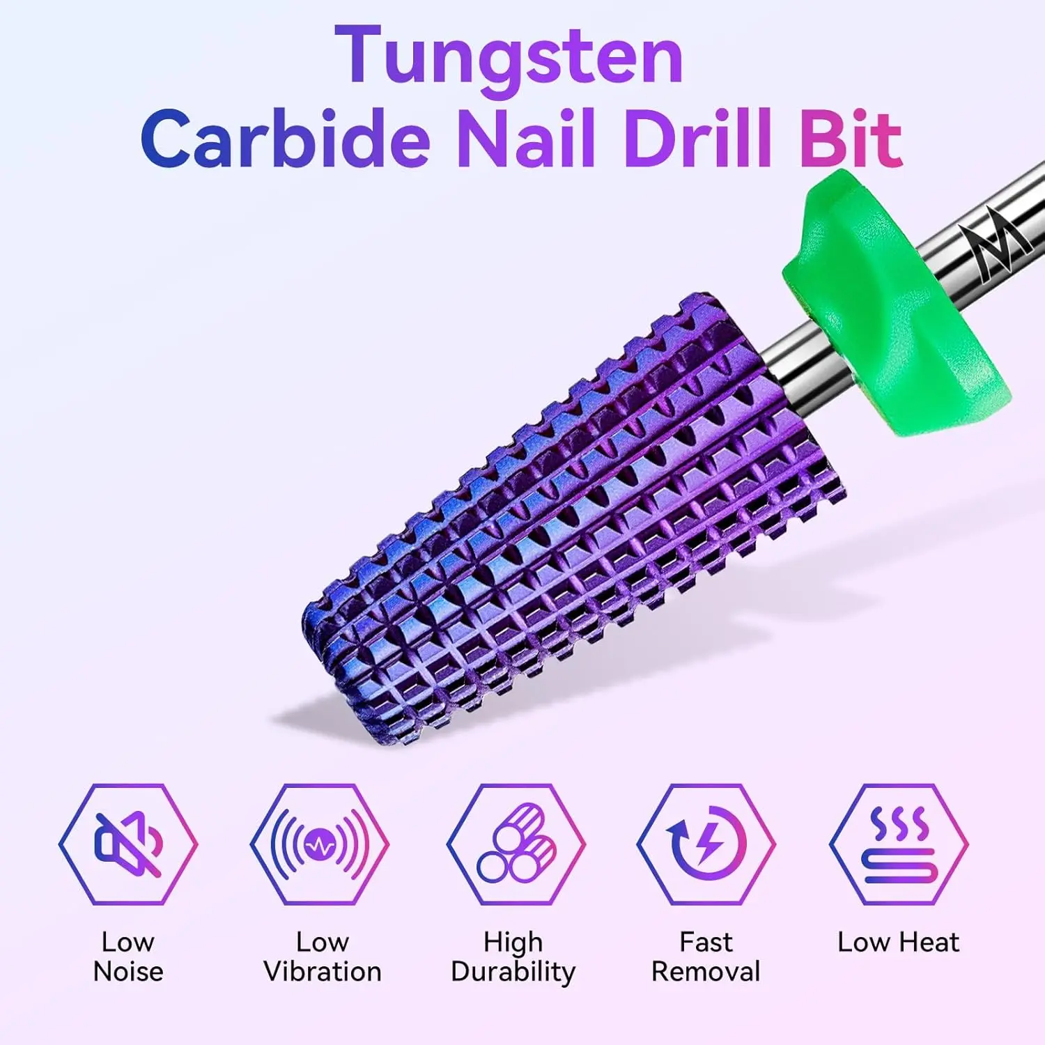 Makartt 5-in-1 Nail Drill Bit 3/32