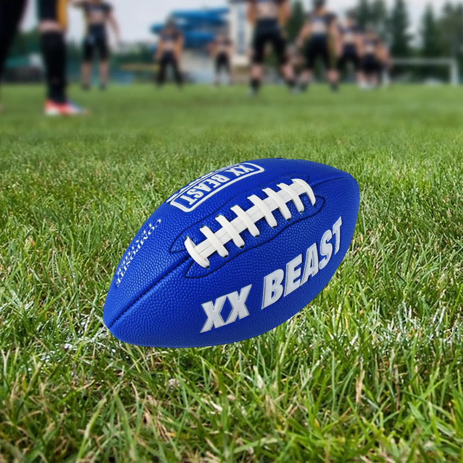 Pallone da rugby Calcio americano Palestra Pratica sportiva Antiscivolo Resistente all'usura Gioco ricreativo per giochi di società di squadra di allenamento all'aperto