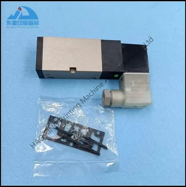 الأصلي 4KB319-00-LS صمام الملف اللولبي DC24V لقطع غيار ماكينات الطباعة Roybi صمام الملف اللولبي 4KB319-LS