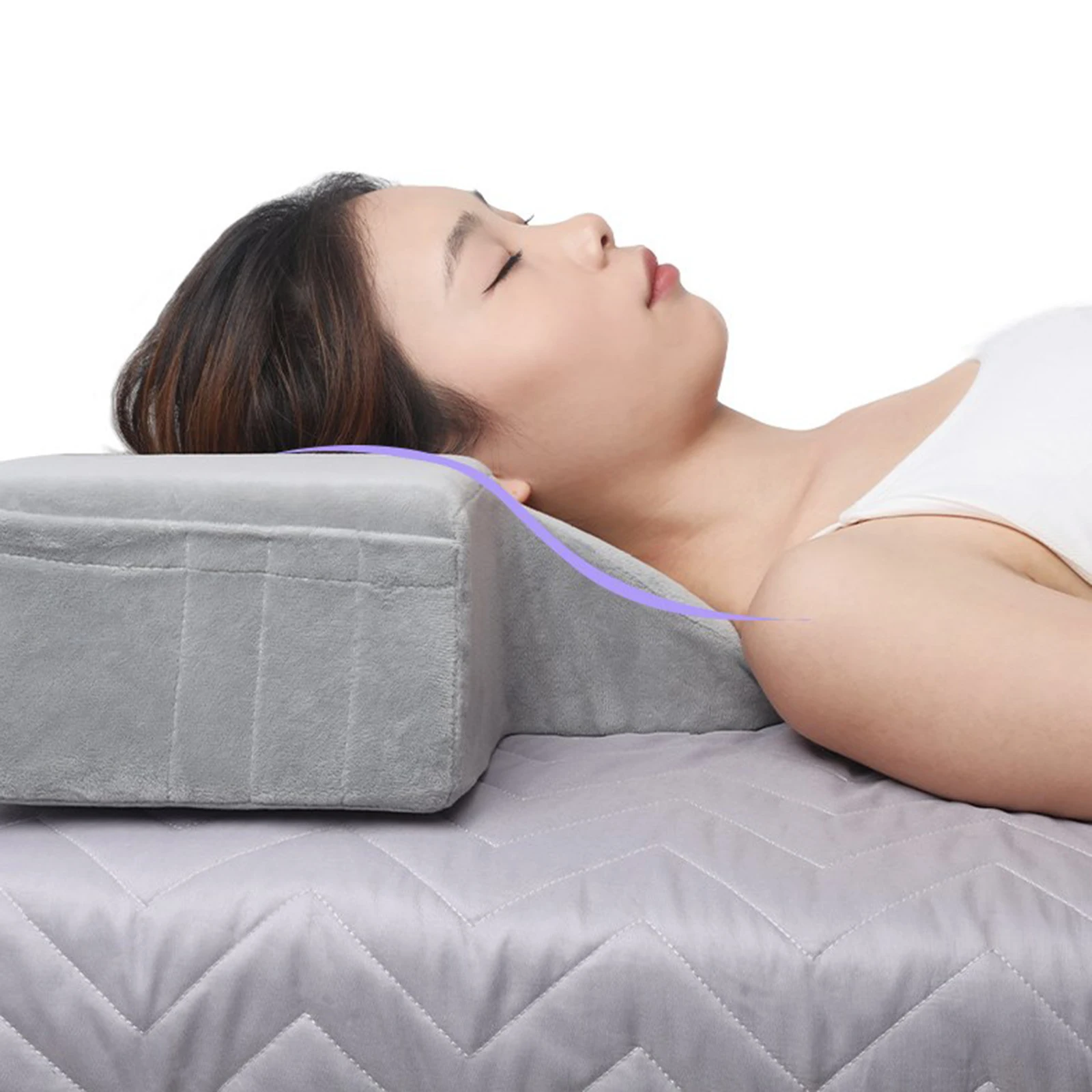 메이크업 접목 속눈썹 그루브 베개 U 모양 전문 미용 목 지원 쿠션 메모리 폼 뷰티 살롱 홈