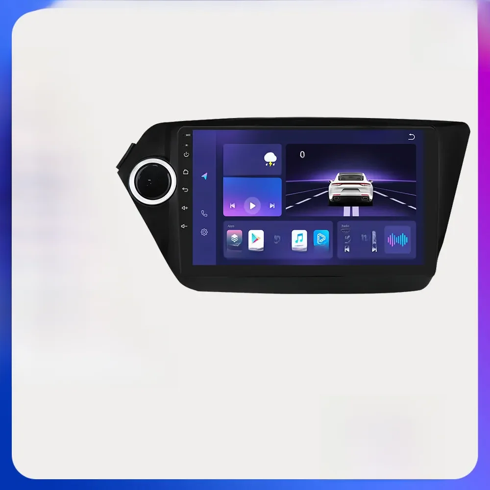 2din android 12 kabelloses Carplay-Autoradio für kia k2 rio 3 2013 2015 2012-2016