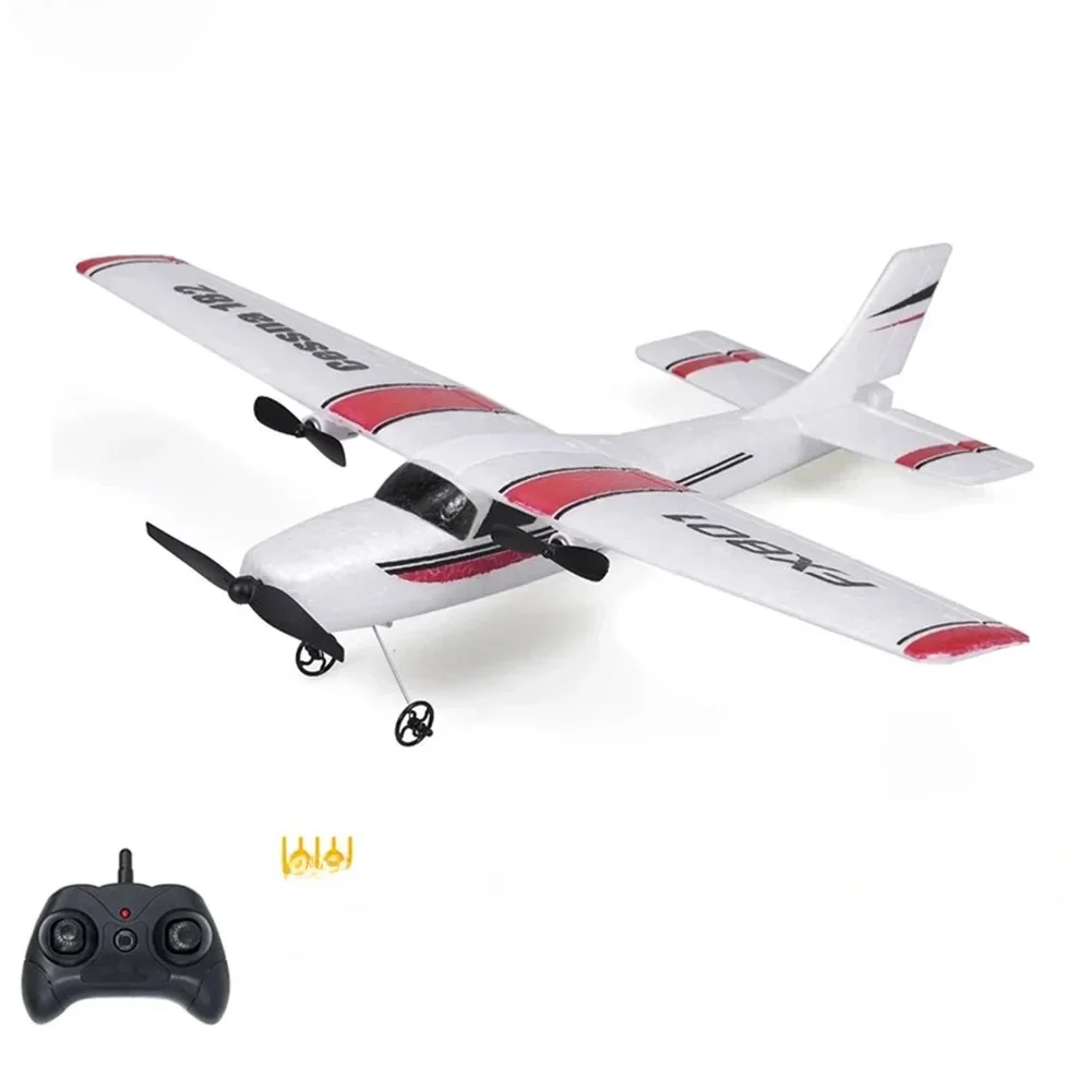 FX801 RC avion EPP mousse 2.4G 2CH RTF télécommande envergure avion fixe envergure avion jouets cadeaux pour enfants enfants