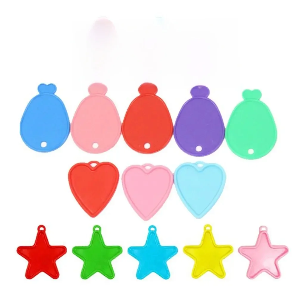 Ballon en aluminium réutilisable de couleur vive, 10 pièces, ballon de poids suspendu, fournitures de fête, pendentif de mariage, bloc de gravité