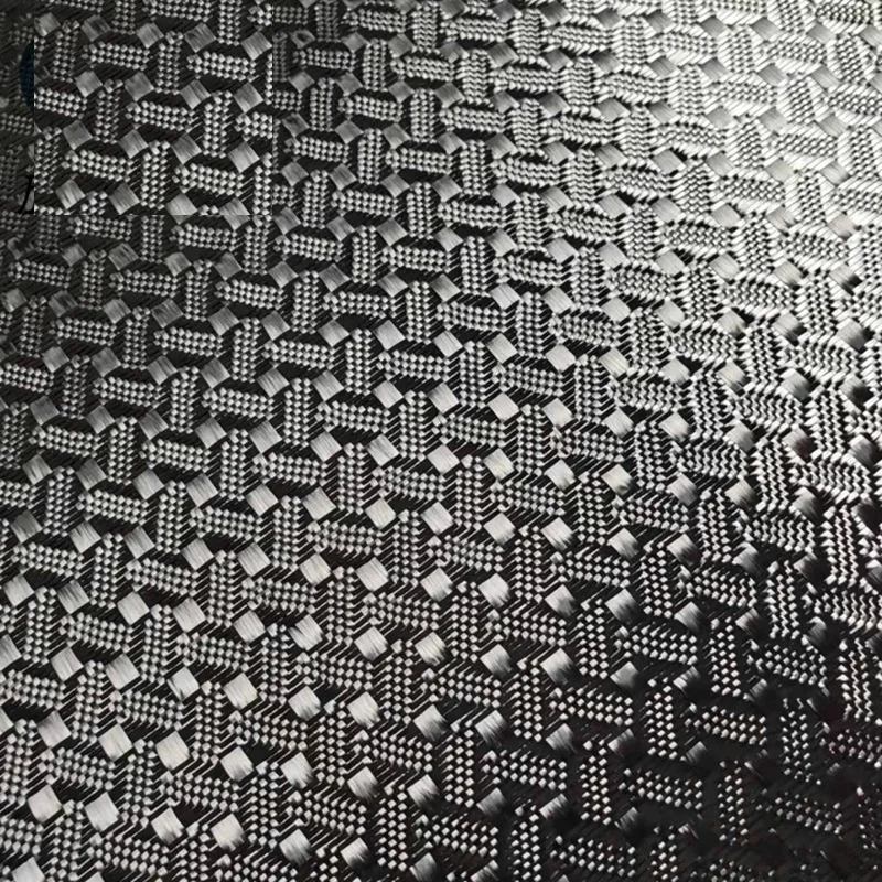 Kafu KFC240K coffee bean textured fabric 3K 240g jacquard carbon fiber cloth for automobile and motorcycle parts decoration