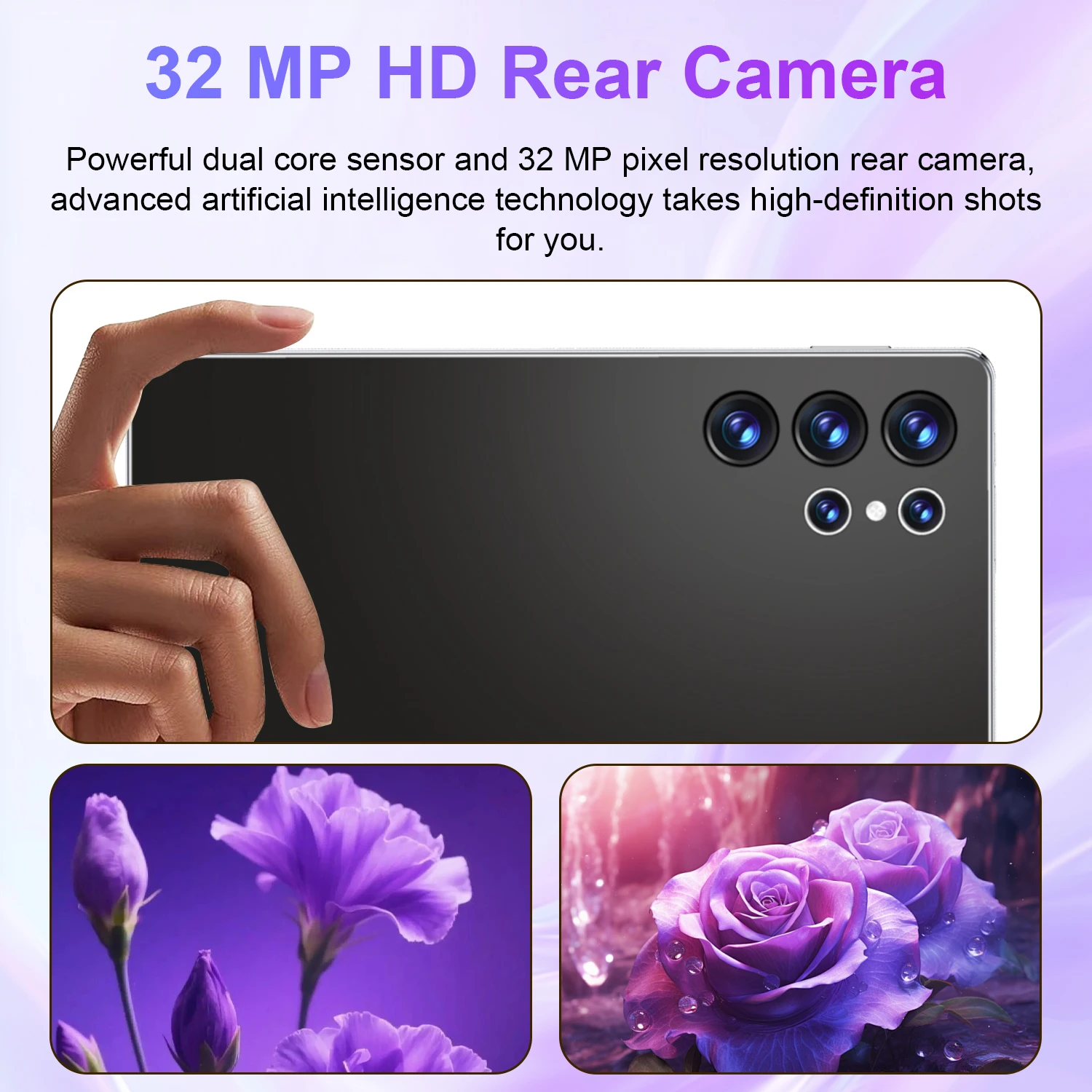 Android 13 Global Version Original New Pro Tablet 10.36 inch HD 4K 16GB+1T 20000mAh 5G Dual SIM Bluetooth WiFi GPS Tablet