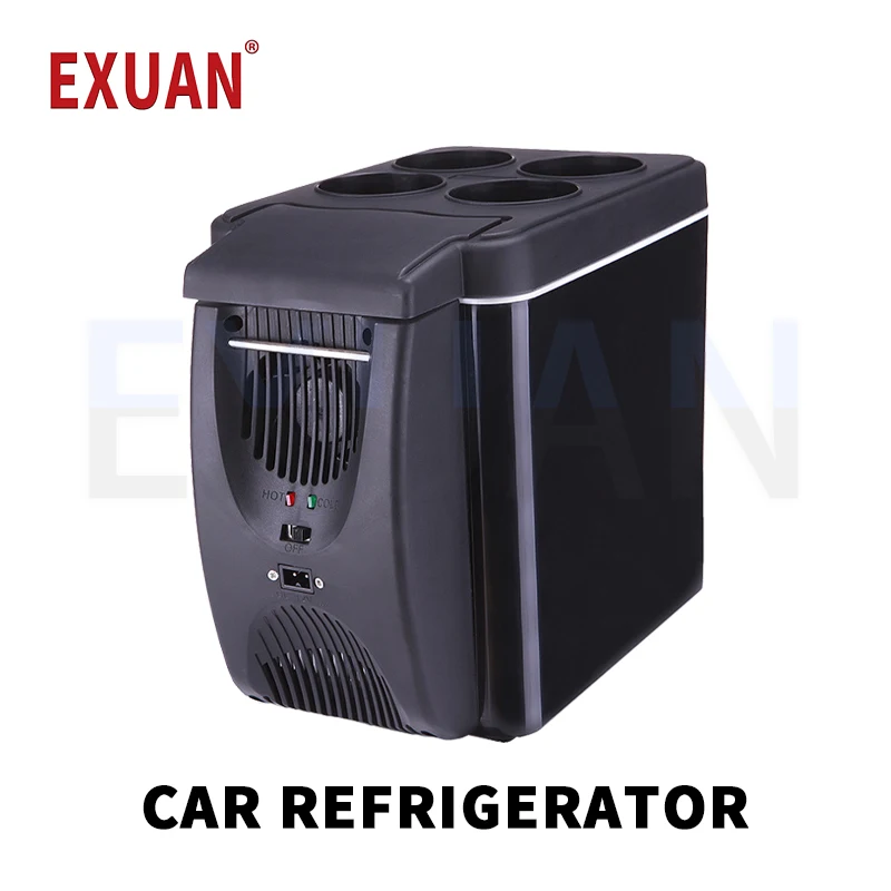 

6L Electric Car Refrigerator Mini Freezer Car Freezer Cooler and Warmer Electric Fridge Portable Icebox Travel Refrigerator