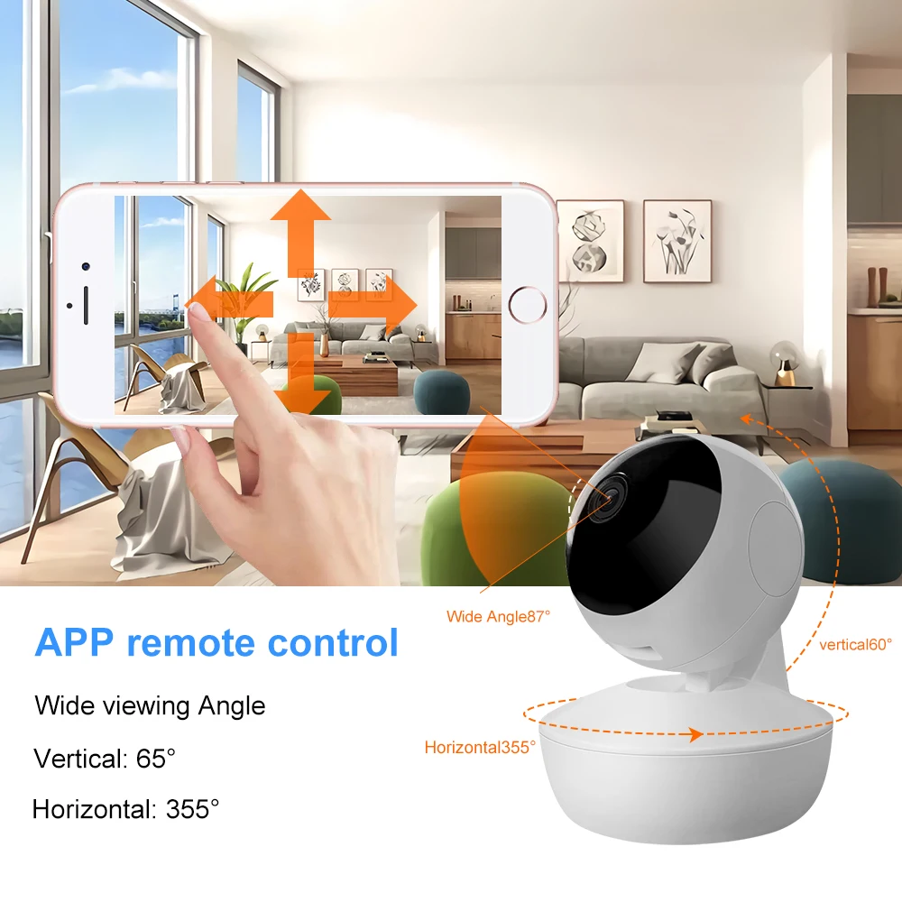 V380 Pro Home Safety WIFI Camera Indoor Security Protection Two Way Talk Infrared Night Vision Video Suveillance Baby Monitor