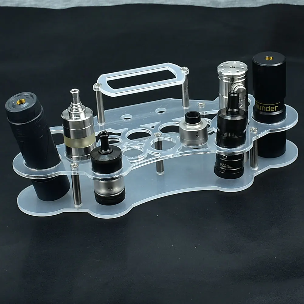 وولفكولي vape 510 موضوع الاكريليك البخاخة عرض الحريق سولو rda حامل حامل ل Blaze RTA kayfun x mtl rta