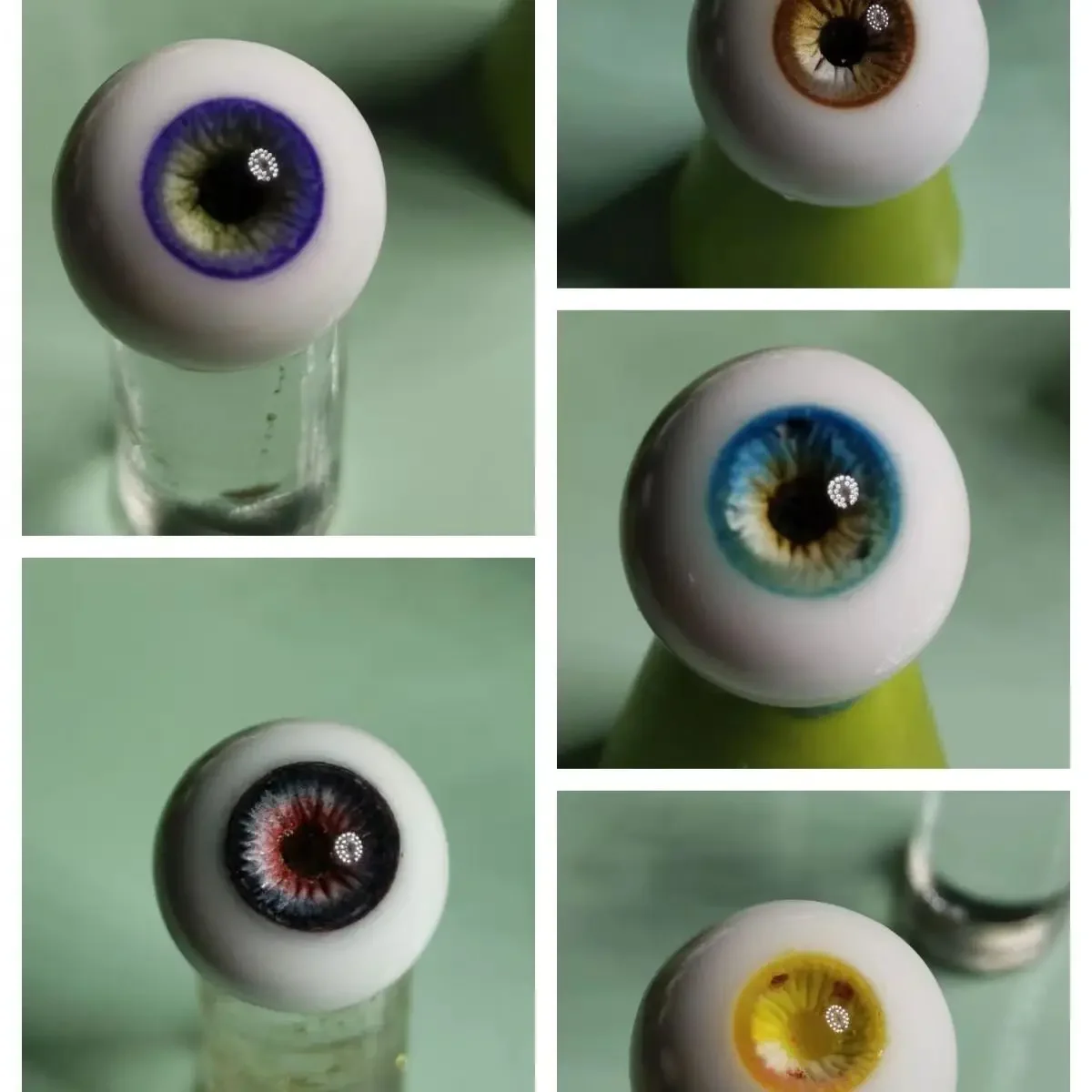 12/14/16mm Żywiczne oczy lalki dla 1/3 Bjd Akcesoria Dziewczyny Zabawki do zabawy w dom — 2