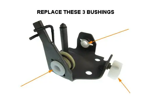 Complete Set of Bushing Replacemet Kit For 02A Trans for VW Golf MK3 / Jetta MK3 / Corrado