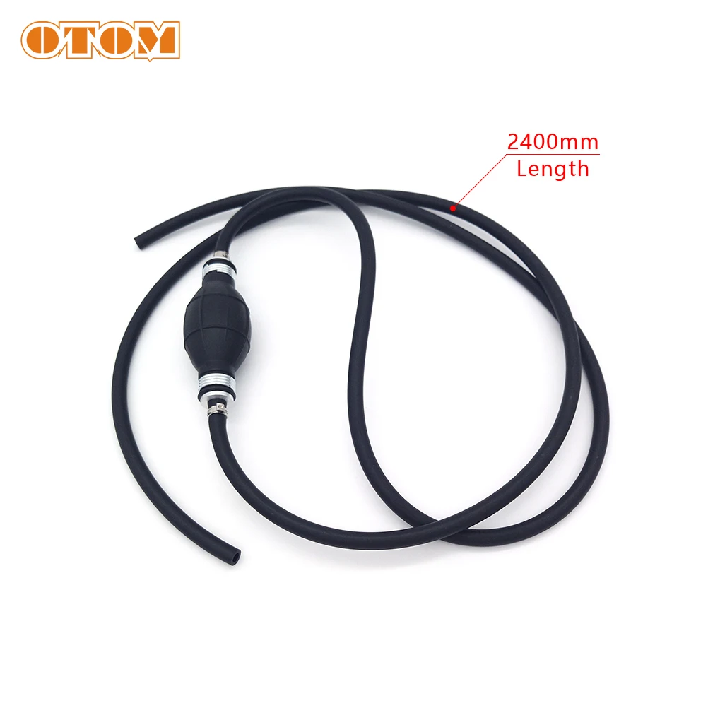 OTOM Motorcycle Hand Oil Pump Hand Fuel Pump Line Rubber Oil Change Tool Fuel Water Injection Tube Straw For KTM HONDA YAMAHA KX