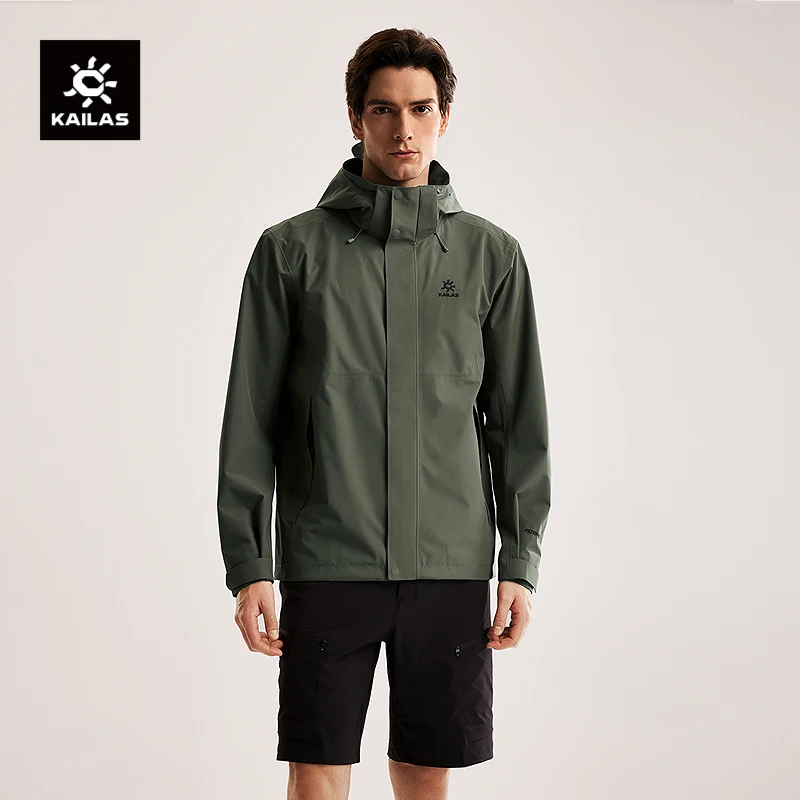 

Kailas Windhunter Jacke Outdoor Waterproof Hooded Coat Mountaineering Jacket Women Breathable Climbing Clothes KG2441124