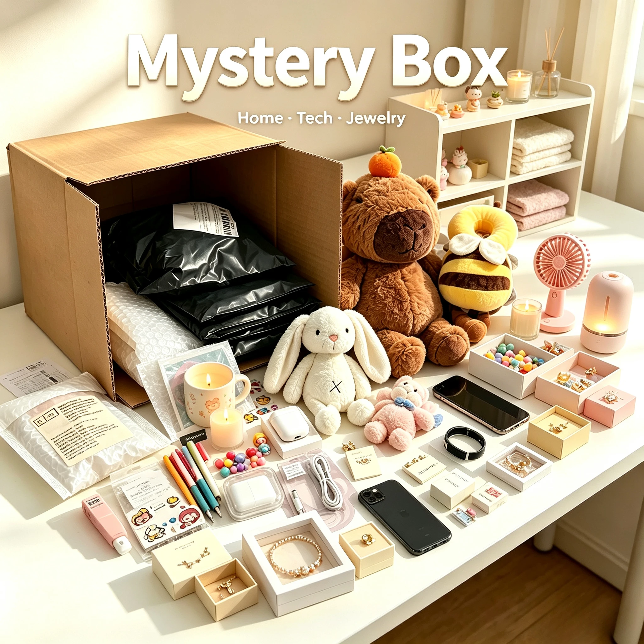 Electronics And Gadgets With Y - Random Mystery Box Assortment, Surprise Box