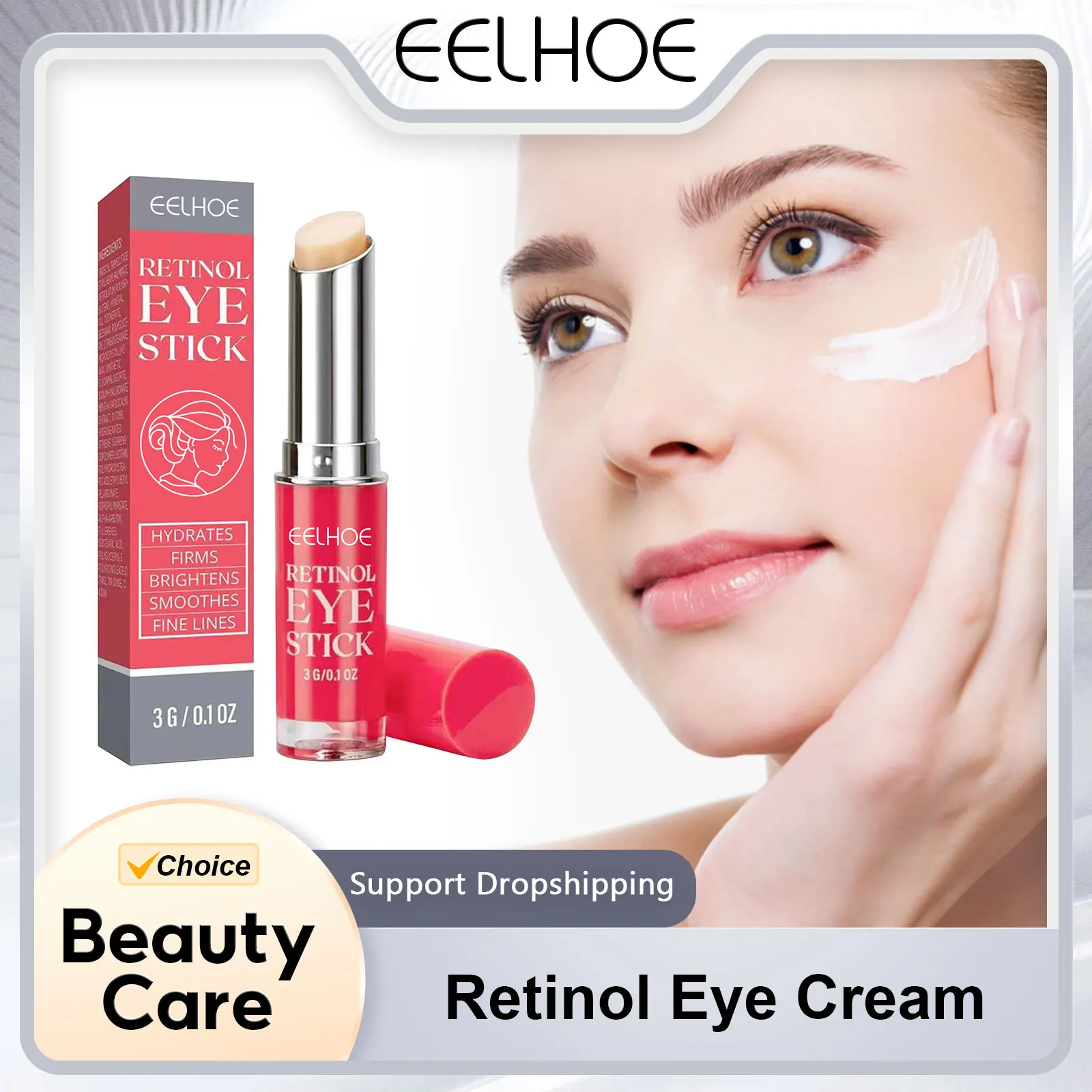 Retinol Eye Cream Remove Bags Dark Circle Removal Anti Aging Lifting Enhance Firmness Fade Lines Improve Puffy Hydrating Care