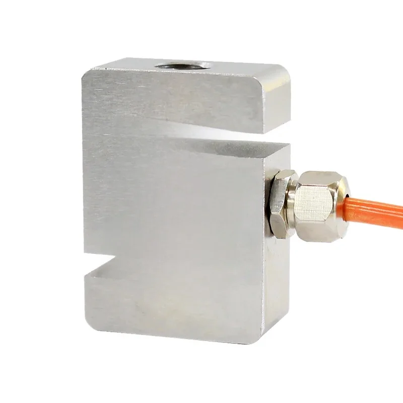 DYLY-107 Mini ciśnienie siła ciągnąca czujnik tensometryczny typu S przetwornik ważący stres pomiar napięcia 5KG 20KG 50/100/200KG — zdjęcie produktu 7