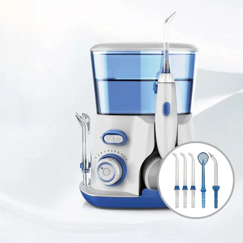 Elektrische Oral Irrigator Dental Wasser Jet Flosser Zähne Sauber 5 stücke Tipps Oral Hygiene Dental