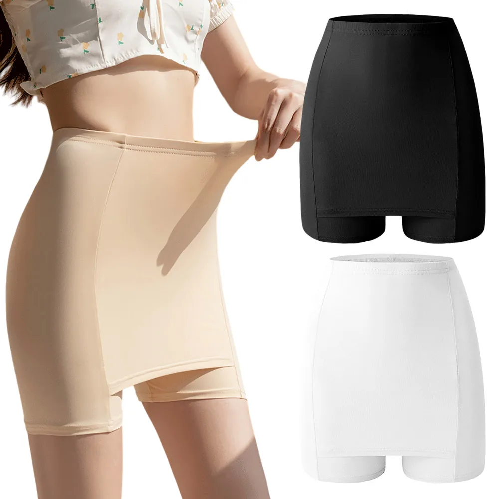 Ropa interior de una pieza para mujer, falda de una pieza, pantalones de verano con cubierta de zona Y