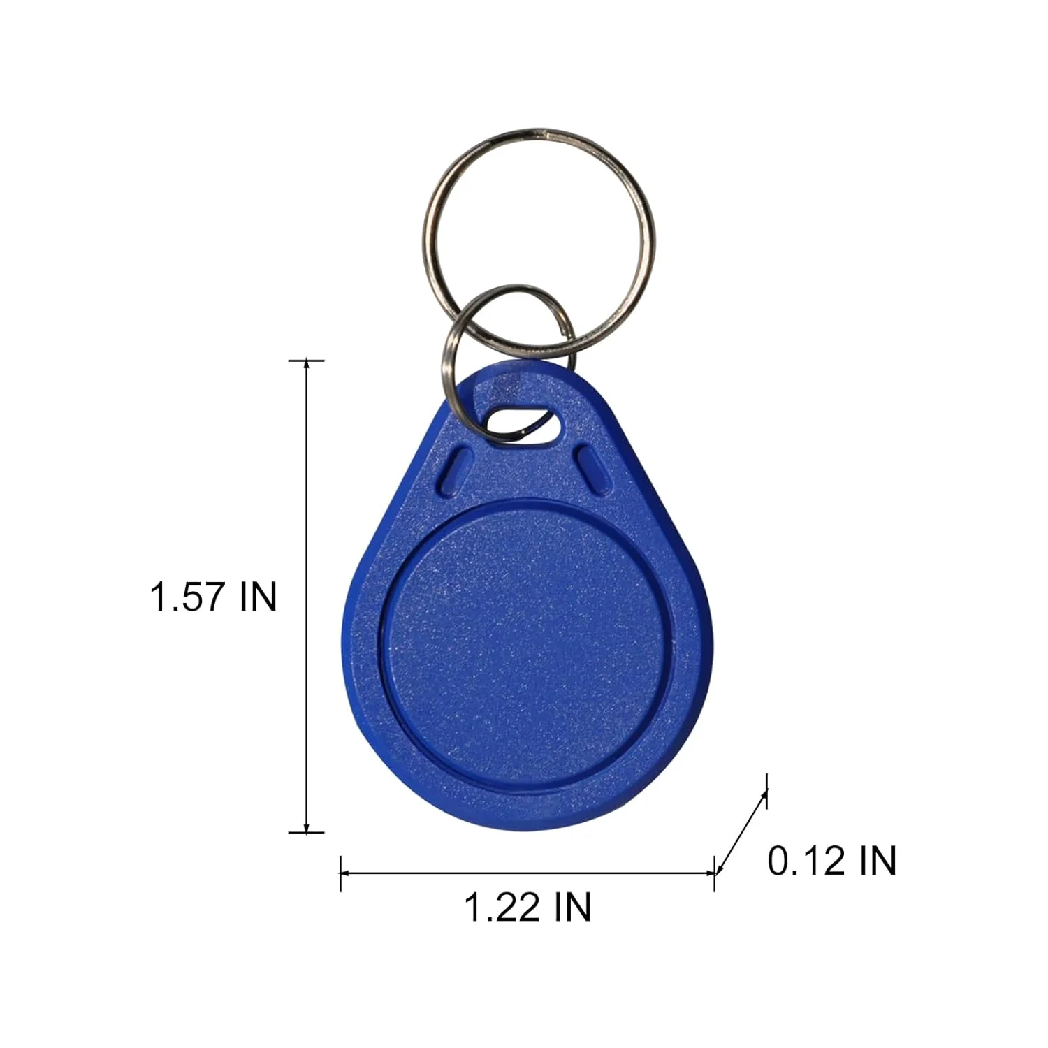 10 PCS GEN1 13.56 MHz UID Writable Rewritable Clone IC Smart Key Fobs, Compatible with MIFARE Classic 1K, RFID Blank Tag for Acc