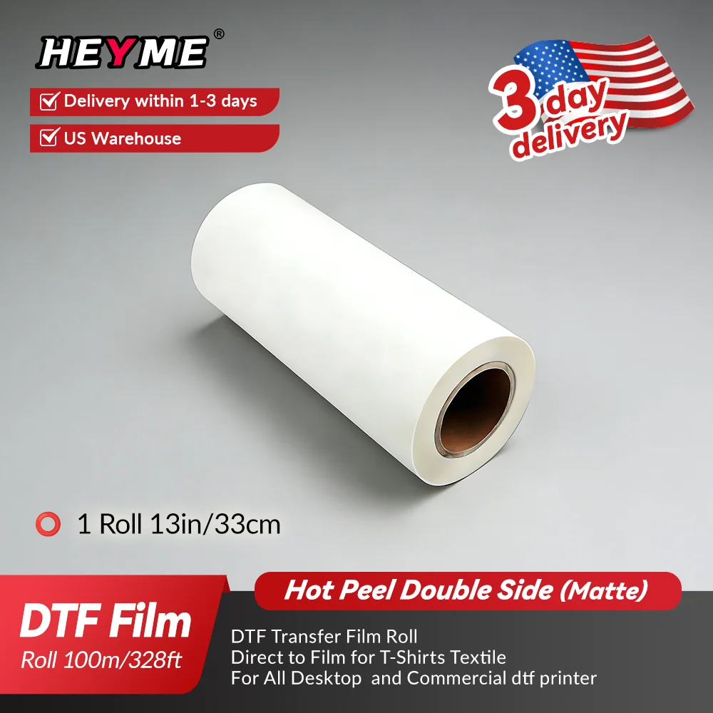 Dtf Hot Peel Film - Film Transfer DTF 33cmx100m/13inx328ft Film Transfer