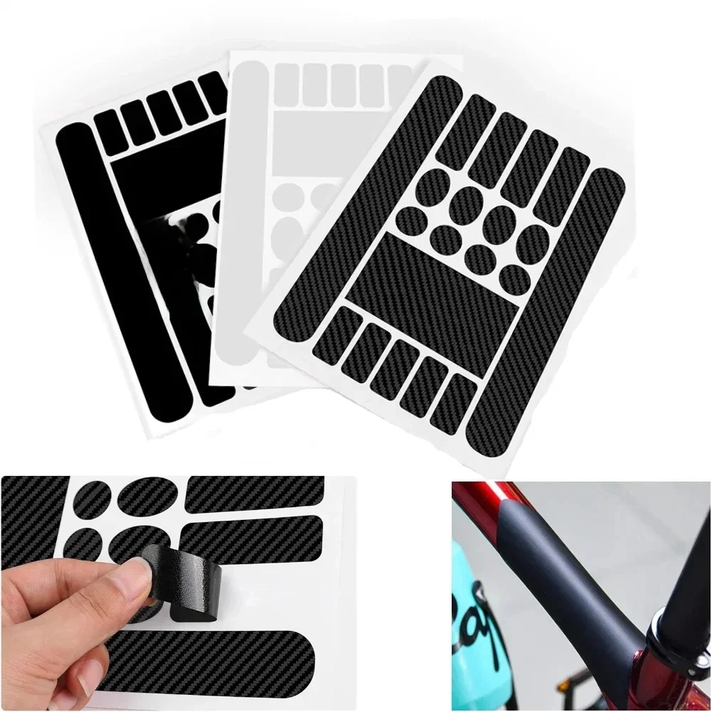 AliExpress NONE Bicycle Frame Protection Sticker Care Chain Sticker Scratch Resistant Masking Film Mountain Road Bike Frame Anti-scratch Film