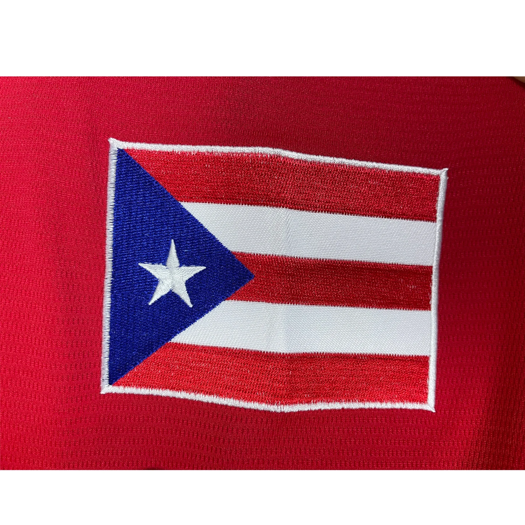 Men's #4 Yadier Molina Puerto Rico Legendary Catcher Baseball Jersey,Letter Embroidery World Baseball Classic Apparel,Game Day Gift view 6