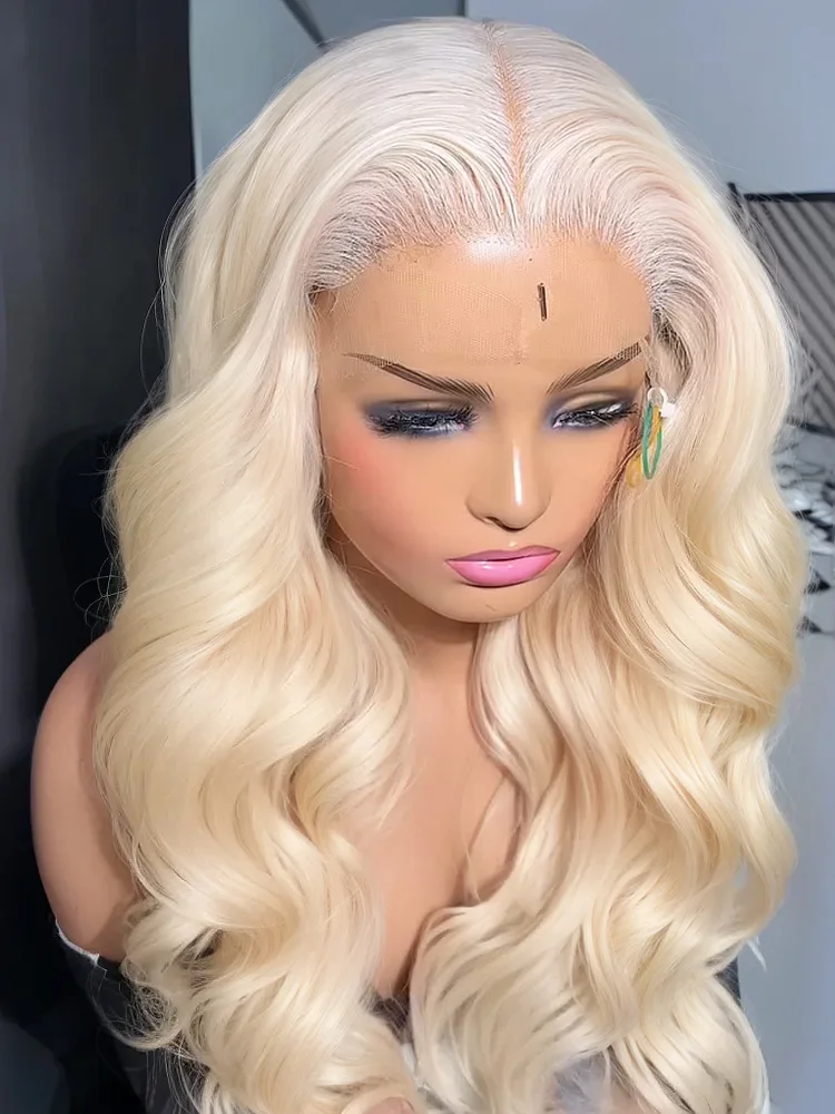 

613 Blonde Body Wave Lace Front Wig HD Transparent Lace 13x6 Human Hair Wig Pre Plucked 13x4 Lace Frontal Wigs For Black Women