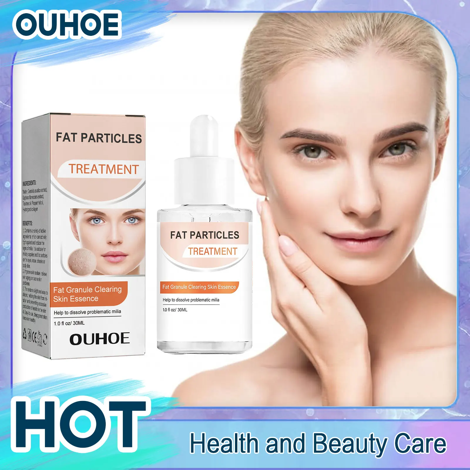 Remove Fat Granules Eye Serum Effective Improve Eye Bags Fine Lines Lifting Firming Moisturizing Anti-Puffiness Milia Treatment