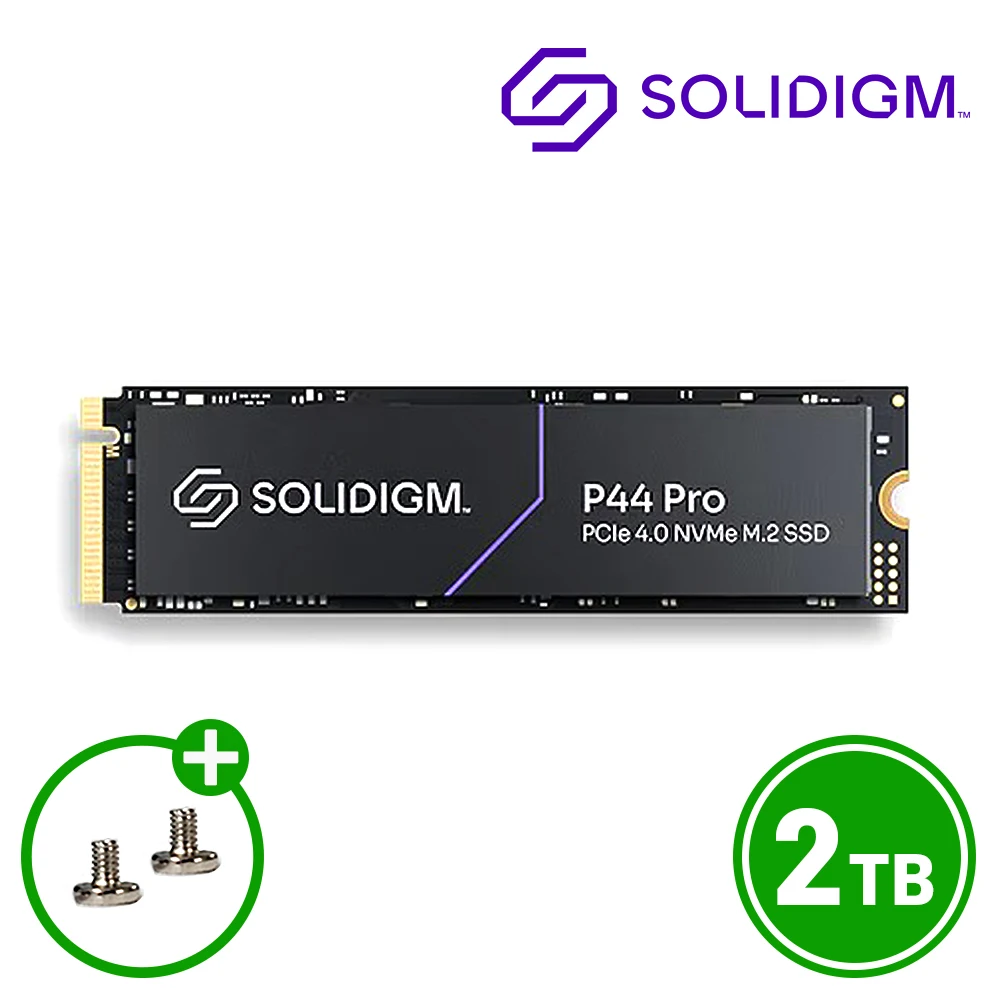 SOLDIE P44 Pro M.2 NVMe SSD 2TB Bulk (DRRAM/TLC/PS5 compatible)