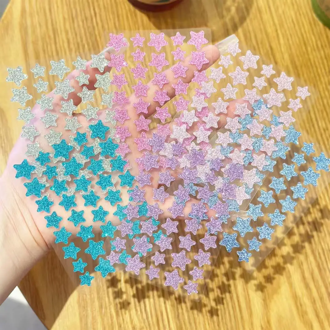 2PZ Parches para el acné : parches suaves y no irritantes para cubrir el acné y las imperfecciones. Forma de estrella multicolor para cubrir el rostro y el cuidado de la piel. El secreto de la belleza en las fiestas