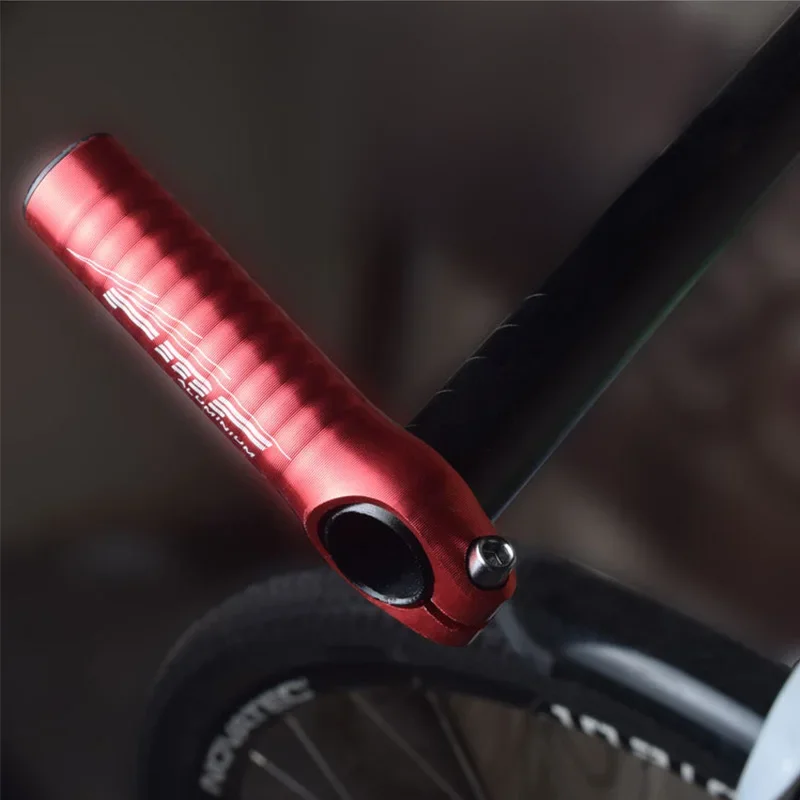 AliExpress NONE FMFXTR Bicycle Bull Horn Handlebar Wear-resistant MTB Auxiliary Handlebar Ultarlight Aluminum Alloy Bar End Cycling Part