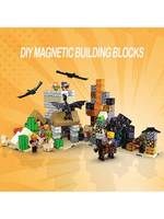 My Magnetic World - Desert Adventure Series - 3D Magnetic Building Blocks - Open Toys - 100 Ways to Build with Blocks