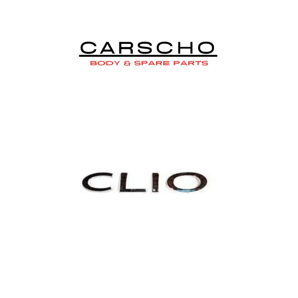 Untuk Clio Mk4 Stiker Belakang Bagde Logo Monogram Nomor Bagian 908893321R Gratis Pengiriman