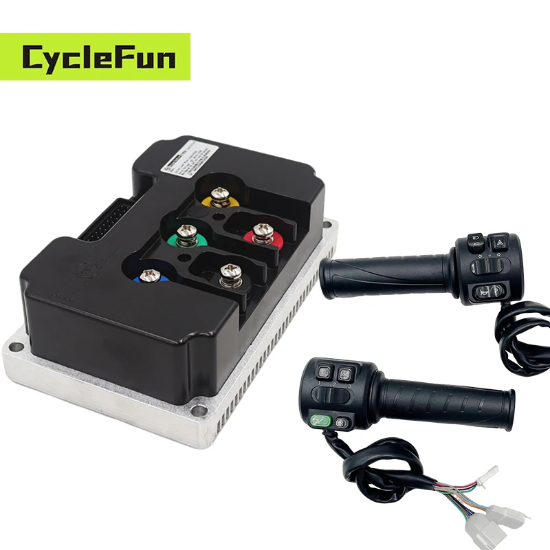 

Контроллер синусоидальной волны высокой мощности FarDriver ND96450 DC 170A, программируемый с комбинированным переключателем T08, аксессуары для электронных скутеров