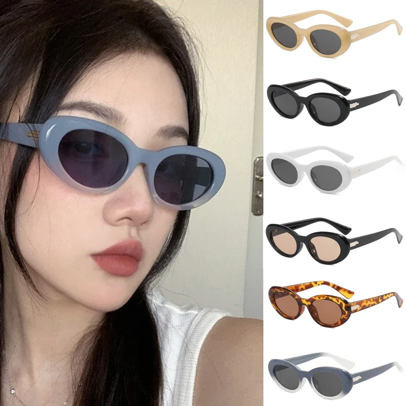 AliExpress RPXBGUCKARHG Cat Eye Sunglasses for Women 8 Colors Eyewear Fashion Sun Glasses Man Outdoor Cycling Goggles