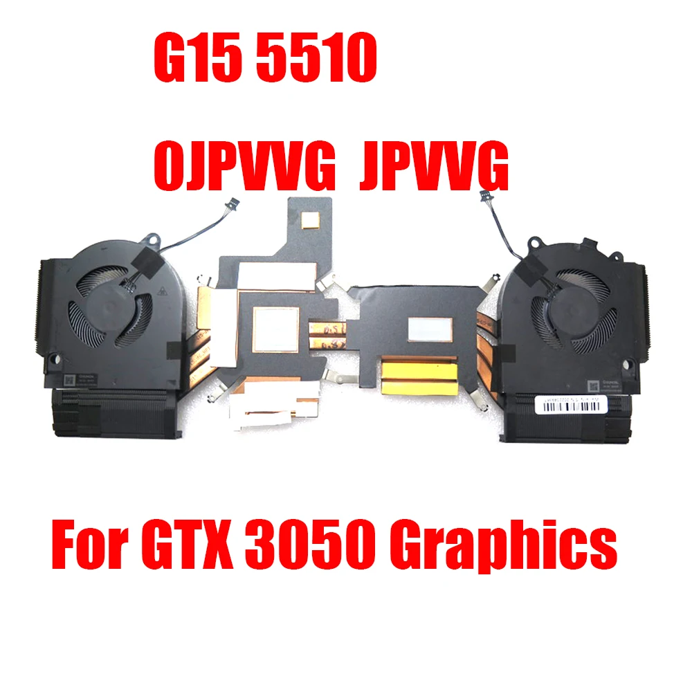

Вентилятор радиатора ноутбука для DELL G15 5510 0JPVVG JPVVG AT36N001ZSL DC12V для GTX 3050, новая графика