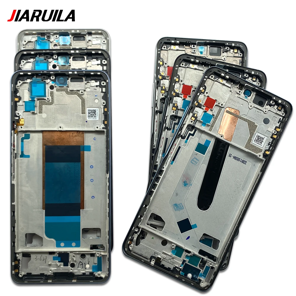 New Front Housing LCD Frame Bezel Plate Replacement Part For Xiaomi Poco F3/F4/F5/F5 Pro