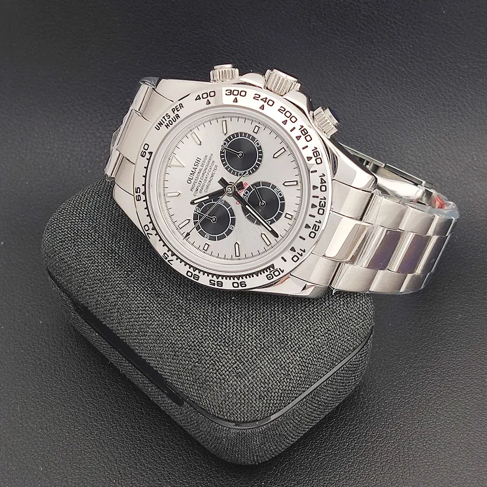 4613 watch Men's automatic mechanical Watches for Men Chronograph Watch Sapphire Super Luminous Luxury Multifunction Wristwatch
