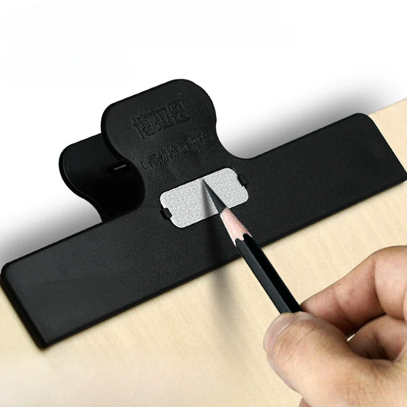 1st Grote Schilderij Clip Met Schets Potlood Grinder 5.9Inch Zware Plastic Klemmen Tekenen Kunst Benodigdheden - afbeelding 2