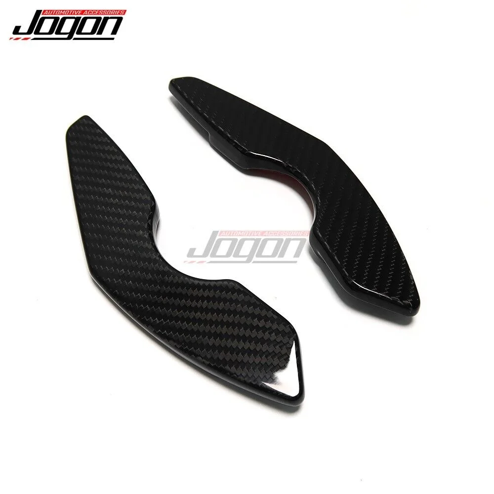 Real Carbon Fiber Paddle Shifter For Lexus RC200t RC300 RC350 IS250 IS300h IS350 NX200t NX200h NX300 NX300h Steering Wheel Trim