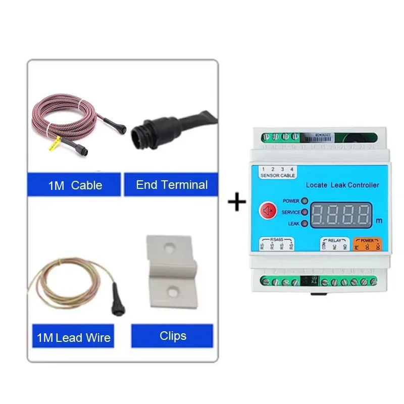

Pipeline Addressable Diesel Leak Sense Rope Oil Leakage Detection System Sensing Cable and controller system