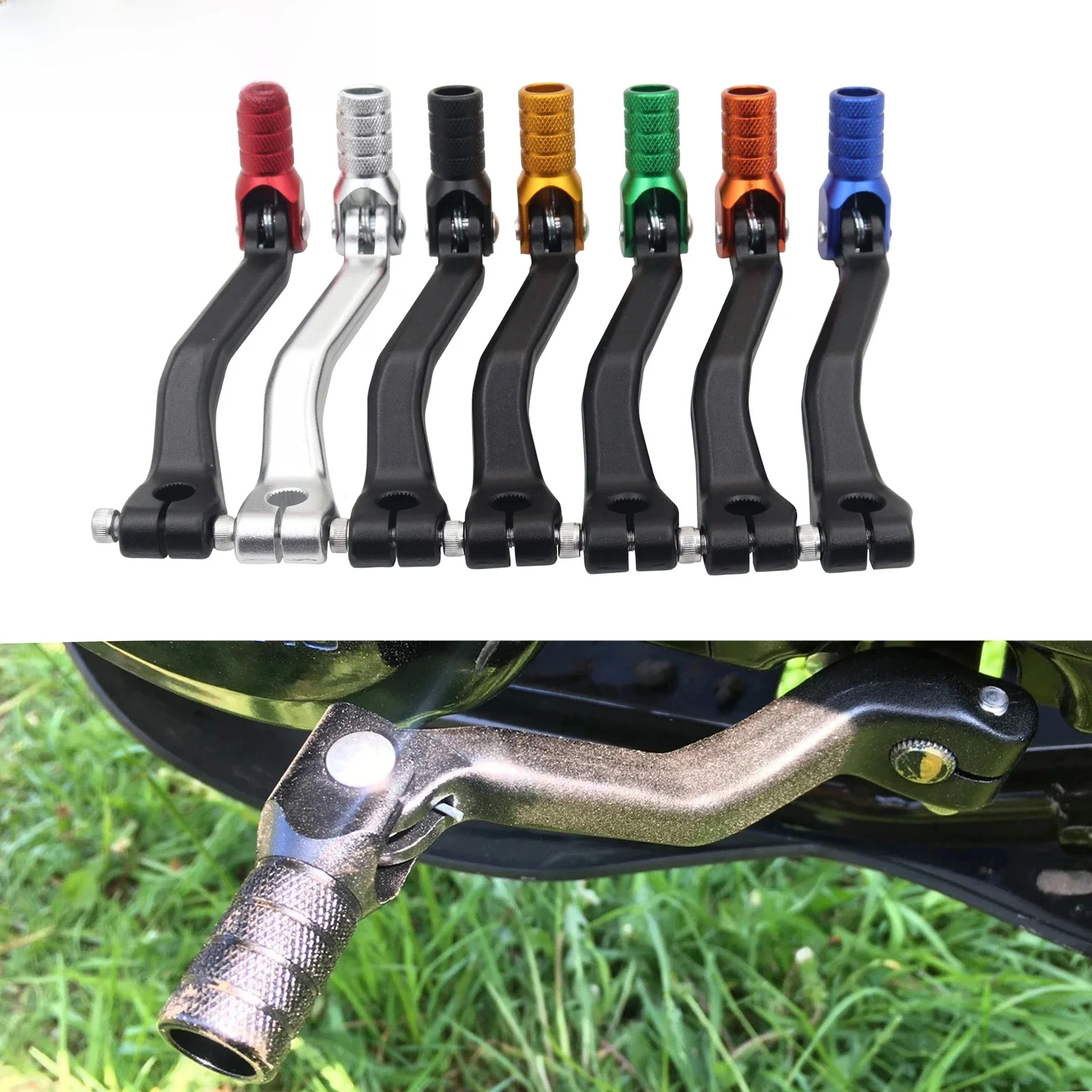 AliExpress NONE Motorcycle CNC Gear Shift Pedal Lever For Kayo T2 T4 T6 K4 K6 Bosuer CB NC 250 300 450 Enduro Dirt Bike 125-250cc Universal Part