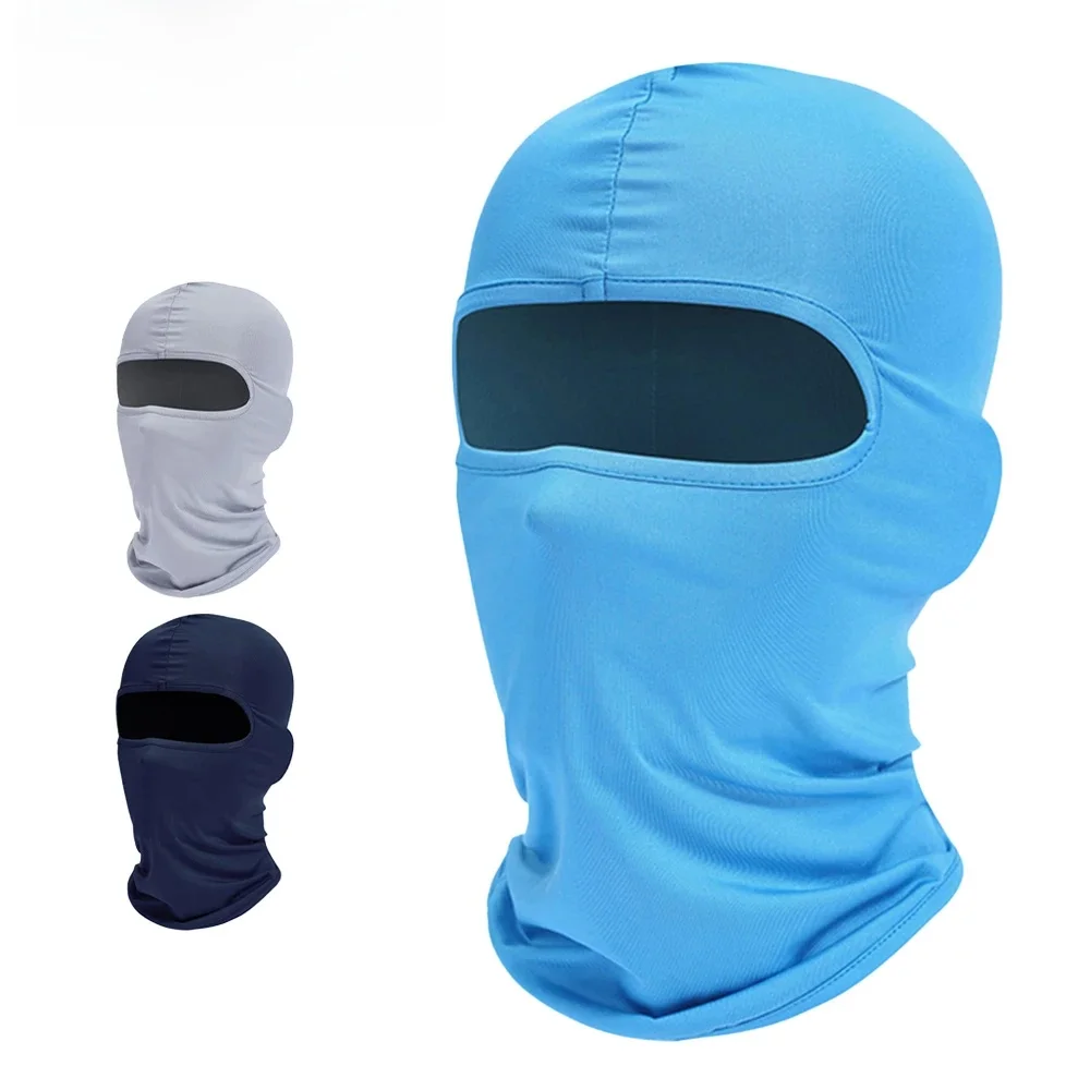 AliExpress NONE Breathable Balaclava Motorcycle Face Mask Moto Helmet Bandana Hood Windproof Dustproof Face Shield Men's MTB Bike Full Face Mask
