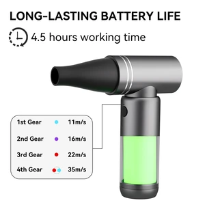 Bir Mini Fan, Turbo, Taşınabilir, Fan, jet, güçlendirici, Temizleyici elektrikli tüy silgi havada, Temizleme daha güçlü araba, 110000RPM 12-en çok satan, transfer, endüstriyel yüksek hızlı-no. 8