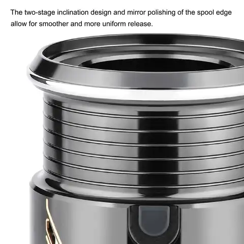 Gomexus - Superhållbar spole för Shimano, C30S, 22 Stella 2500-3000, C3000, Shippu 6 best sales Shimano reservspole - №3