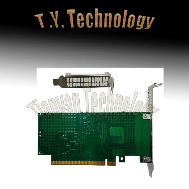 PCI Express x16 to Two SlimSAS SFF-8654 8i adapter PCI-E to 2 SFF8654