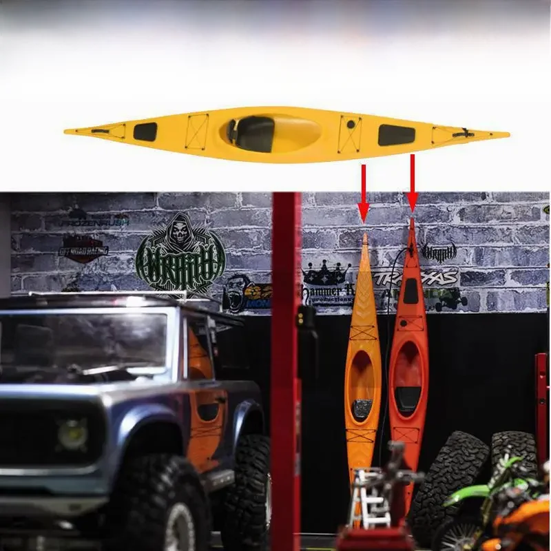 Bateau de Simulation de Kayak, Version moule de haute qualité, pour véhicules sur chenilles 1/10 Rc Traxxas Rgt Trx4 D90 Trx6 Axial Scx10 90046 Bronco